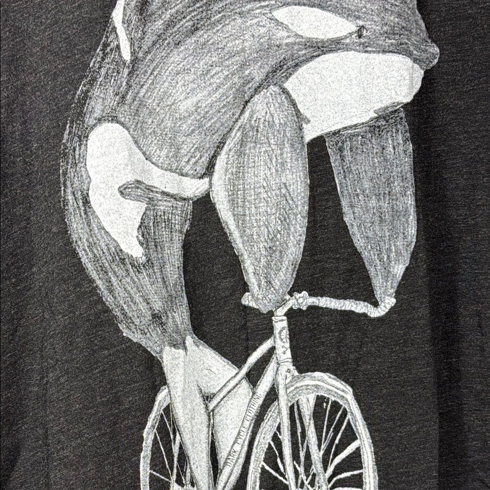 Dark Cycling Clothing Killer Whale‎ Graphic T-Shirt